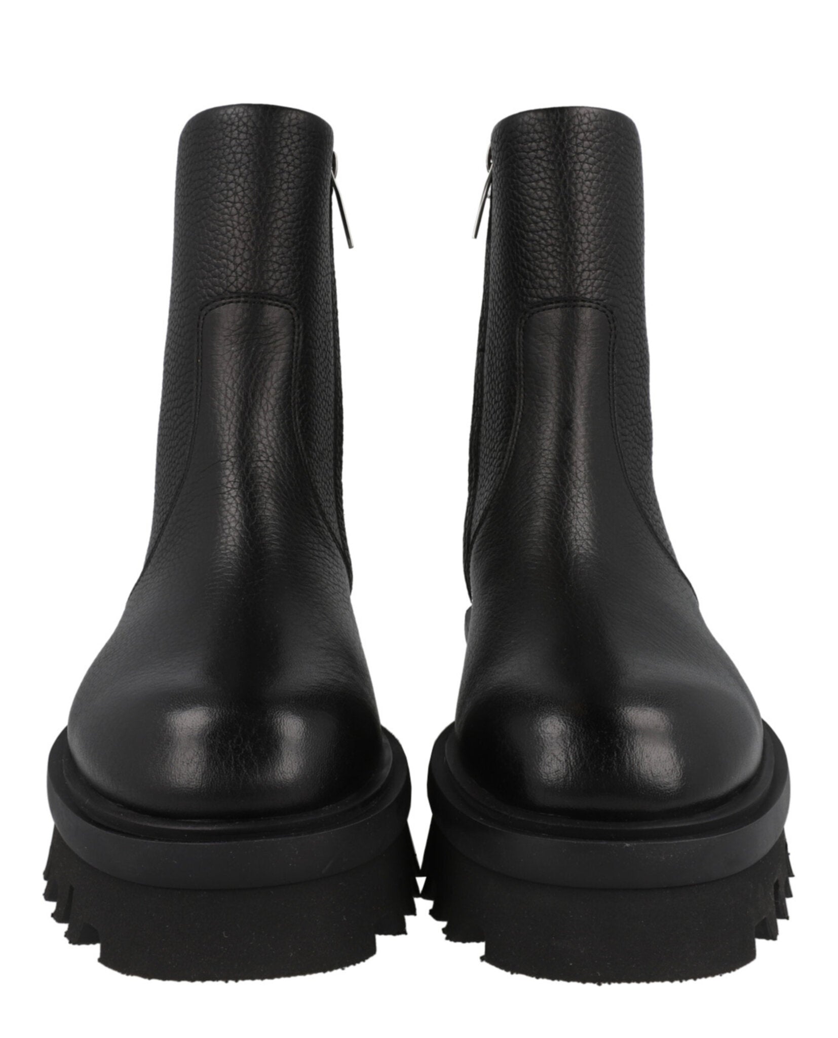 Ferragamo Womens Klem Combat Boots