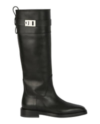 Ferragamo Womens Bugo Knee-High Boots