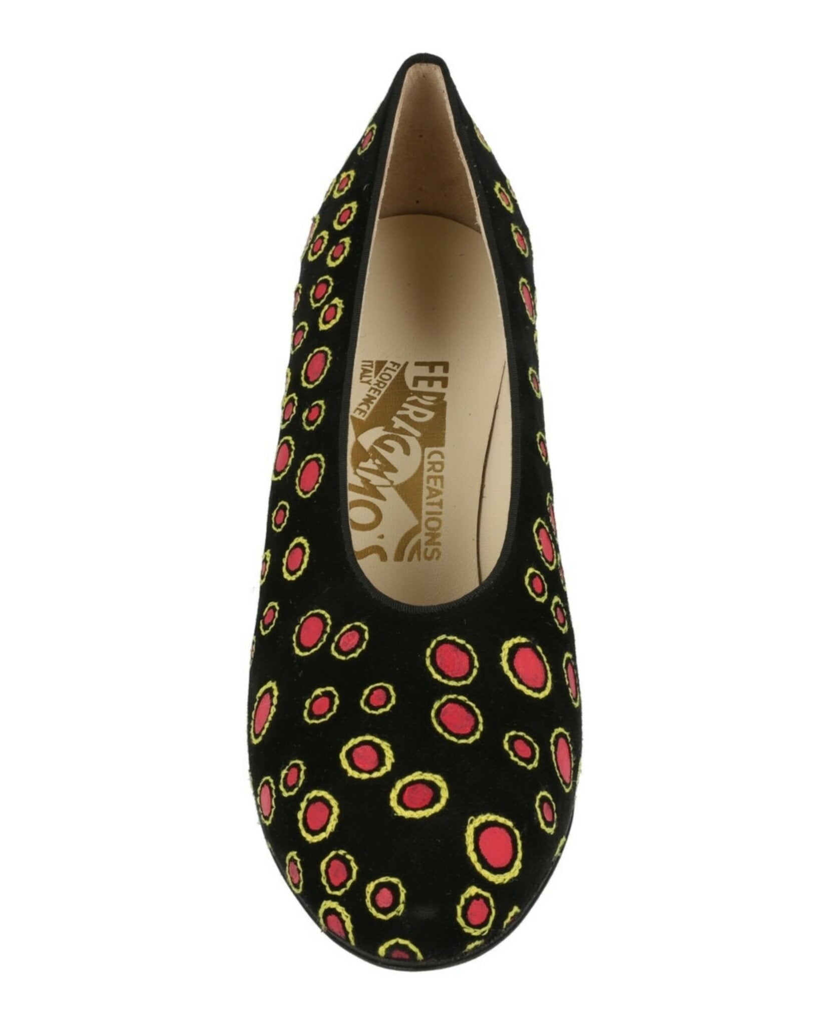 Ferragamo Womens Sparta Archive Limited Edition 1930's Pumps