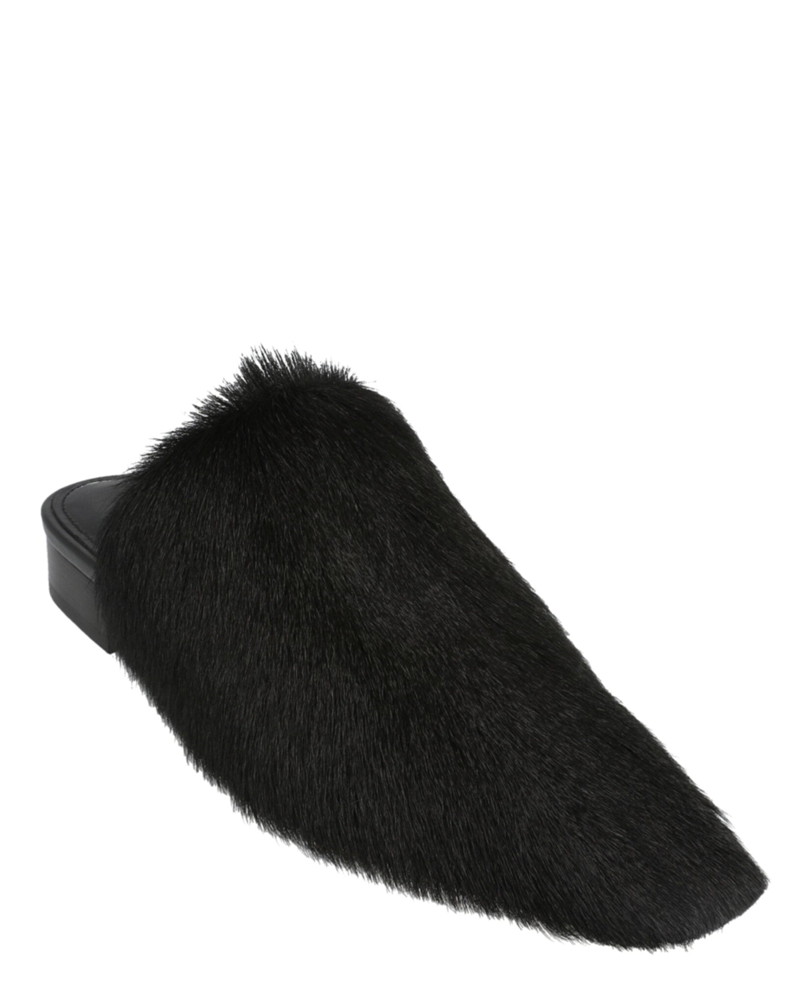 Ferragamo Womens Selestina Fur Mules