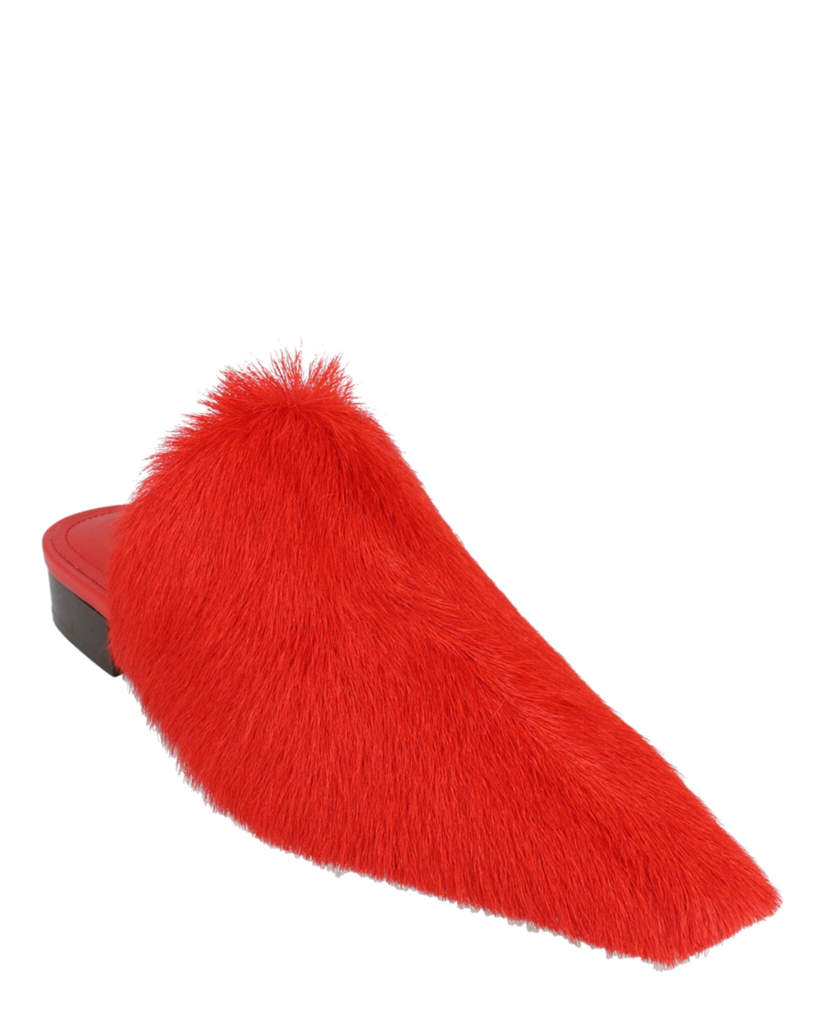 Ferragamo Womens Selestina Fur Mules