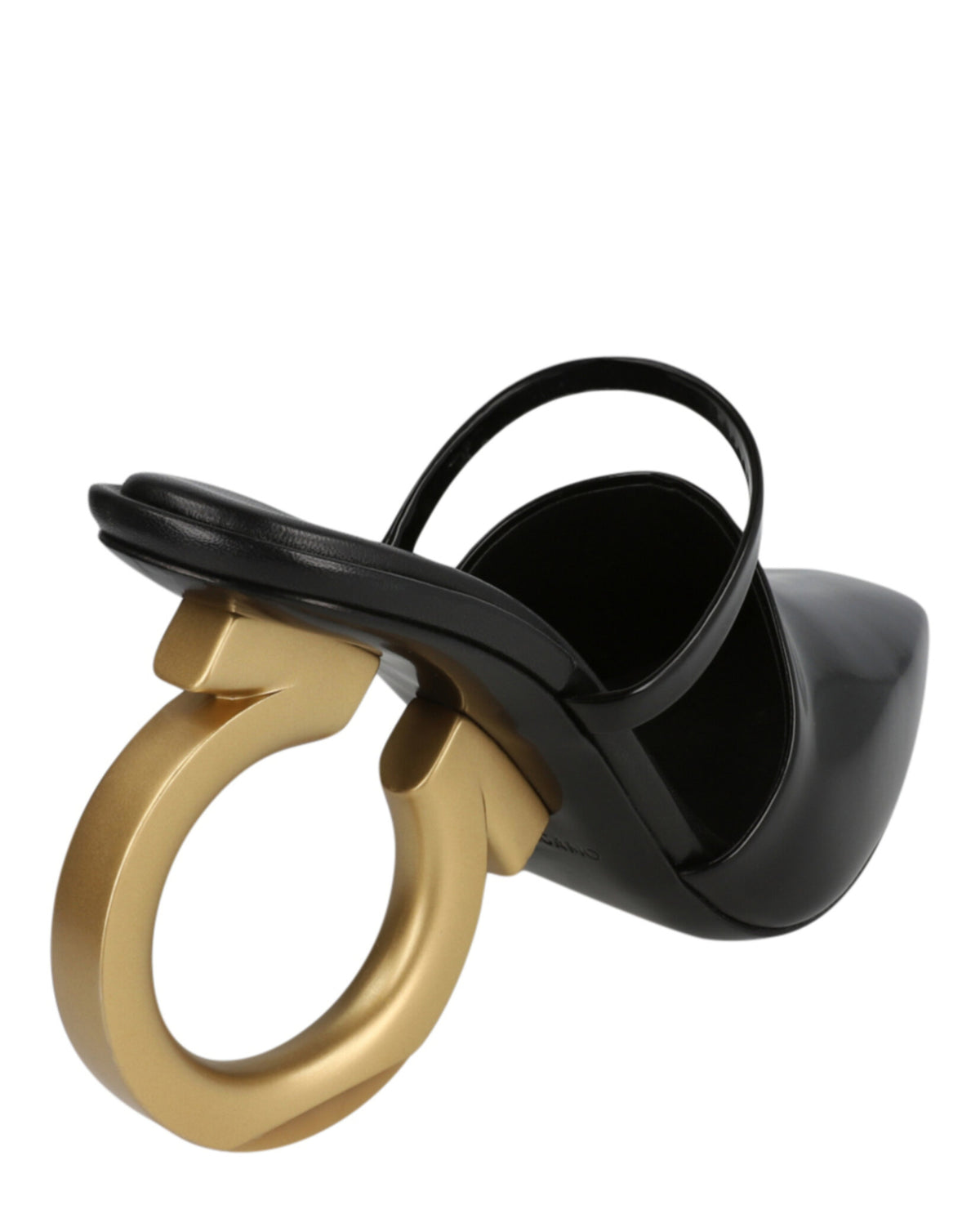 Ferragamo Ferragamo Womens Elina Gancini Mule Heels