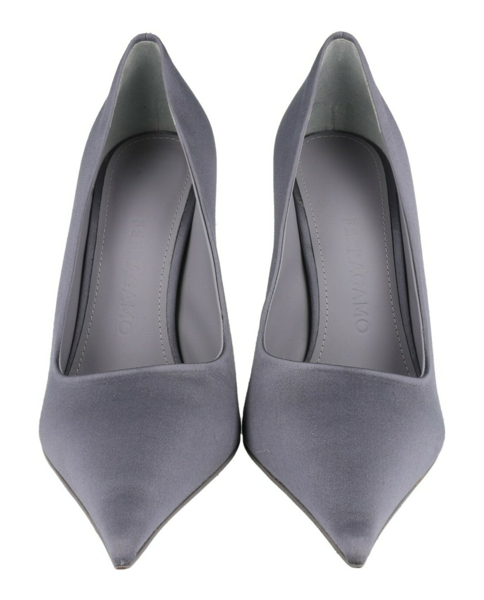 Ferragamo Ferragamo Womens Eva X5 Satin Pumps