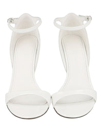 Ferragamo Womens Vidette Patent Leather Wedge Sandals