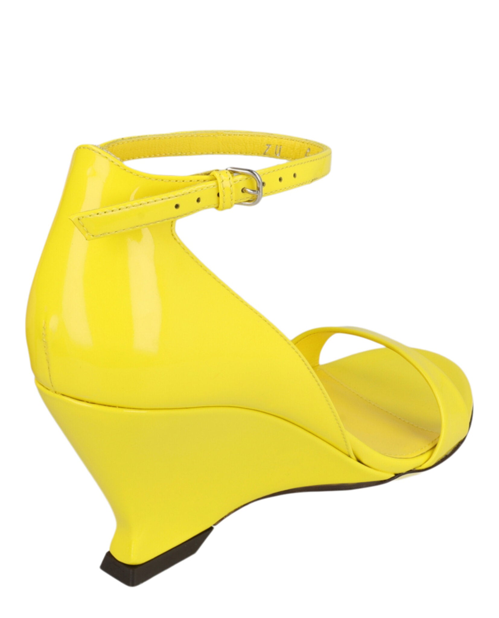 Ferragamo Womens Vidette Patent Leather Wedge Sandals – Bluefly