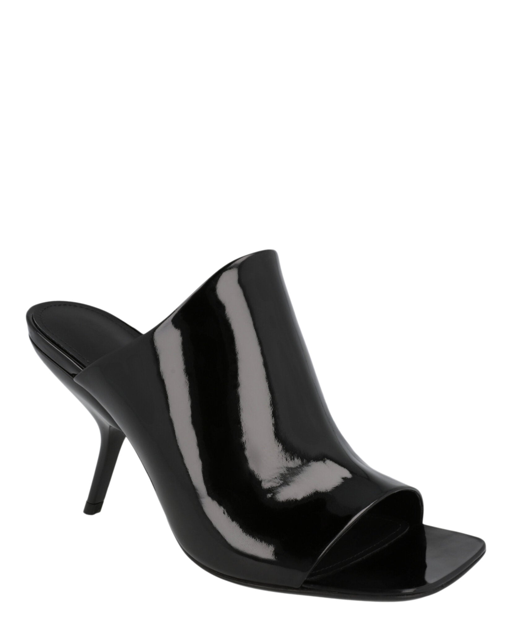 Ferragamo Womens Era Patent Leather Mules