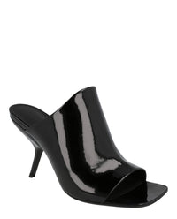 Ferragamo Womens Era Patent Leather Mules