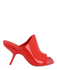 Ferragamo Womens Era Patent Leather Mules