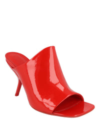 Ferragamo Womens Era Patent Leather Mules