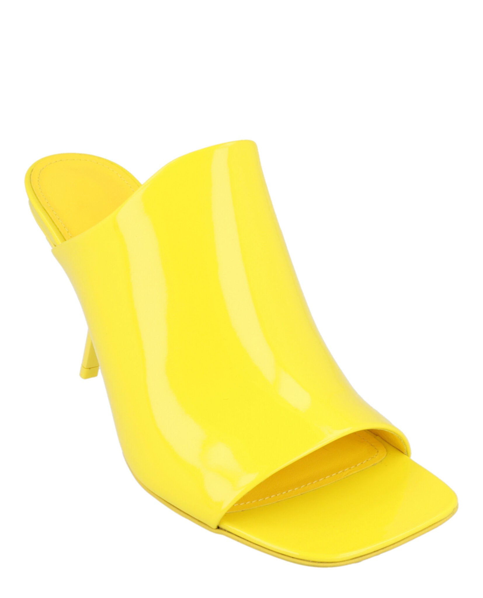 Ferragamo Womens Era Patent Leather Mules