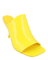 Ferragamo Womens Era Patent Leather Mules
