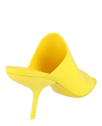 Ferragamo Womens Era Patent Leather Mules