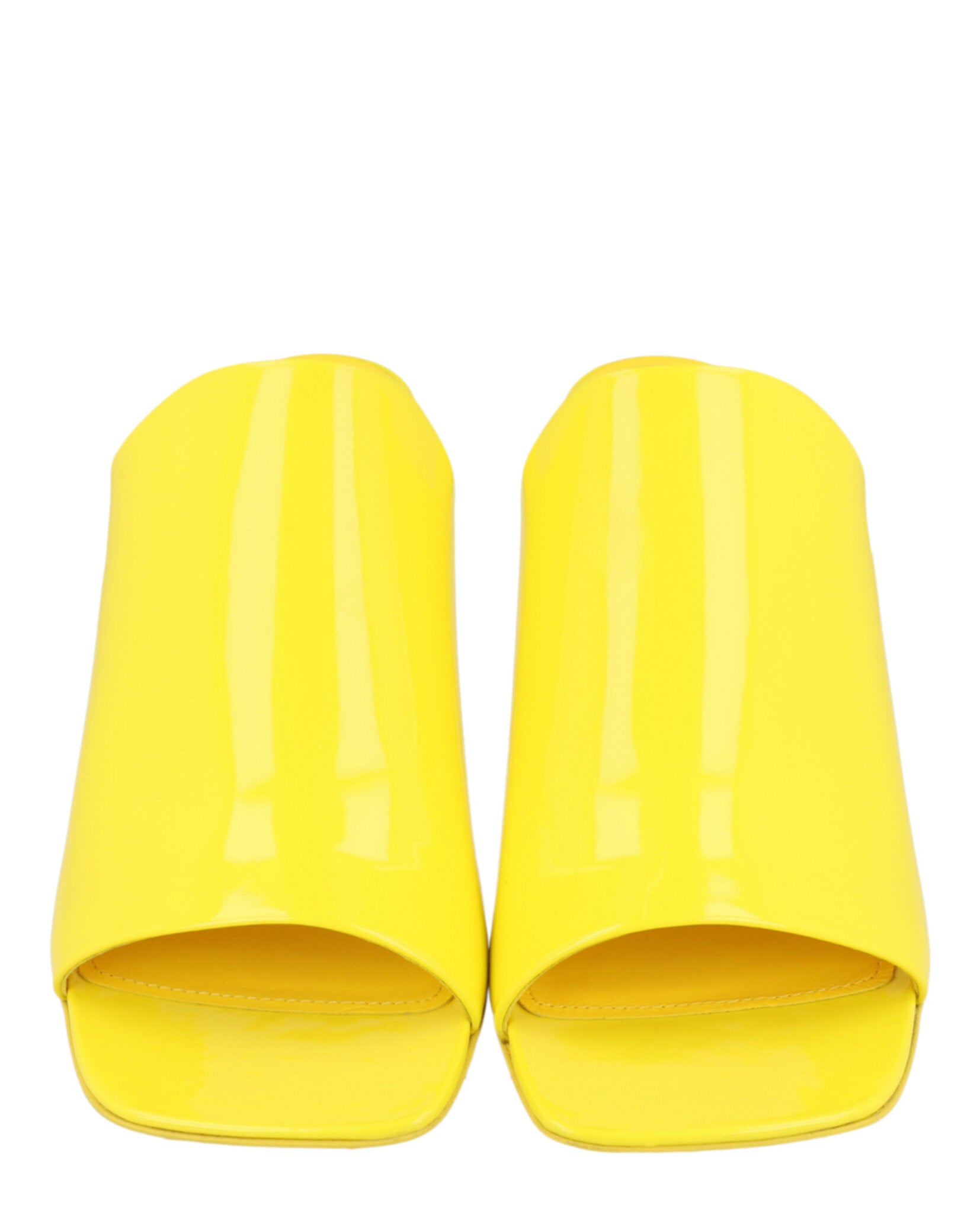 Ferragamo Womens Era Patent Leather Mules