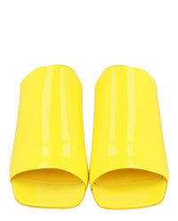 Ferragamo Womens Era Patent Leather Mules