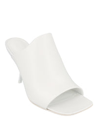 Ferragamo Womens Era Leather Mules - Wide Width