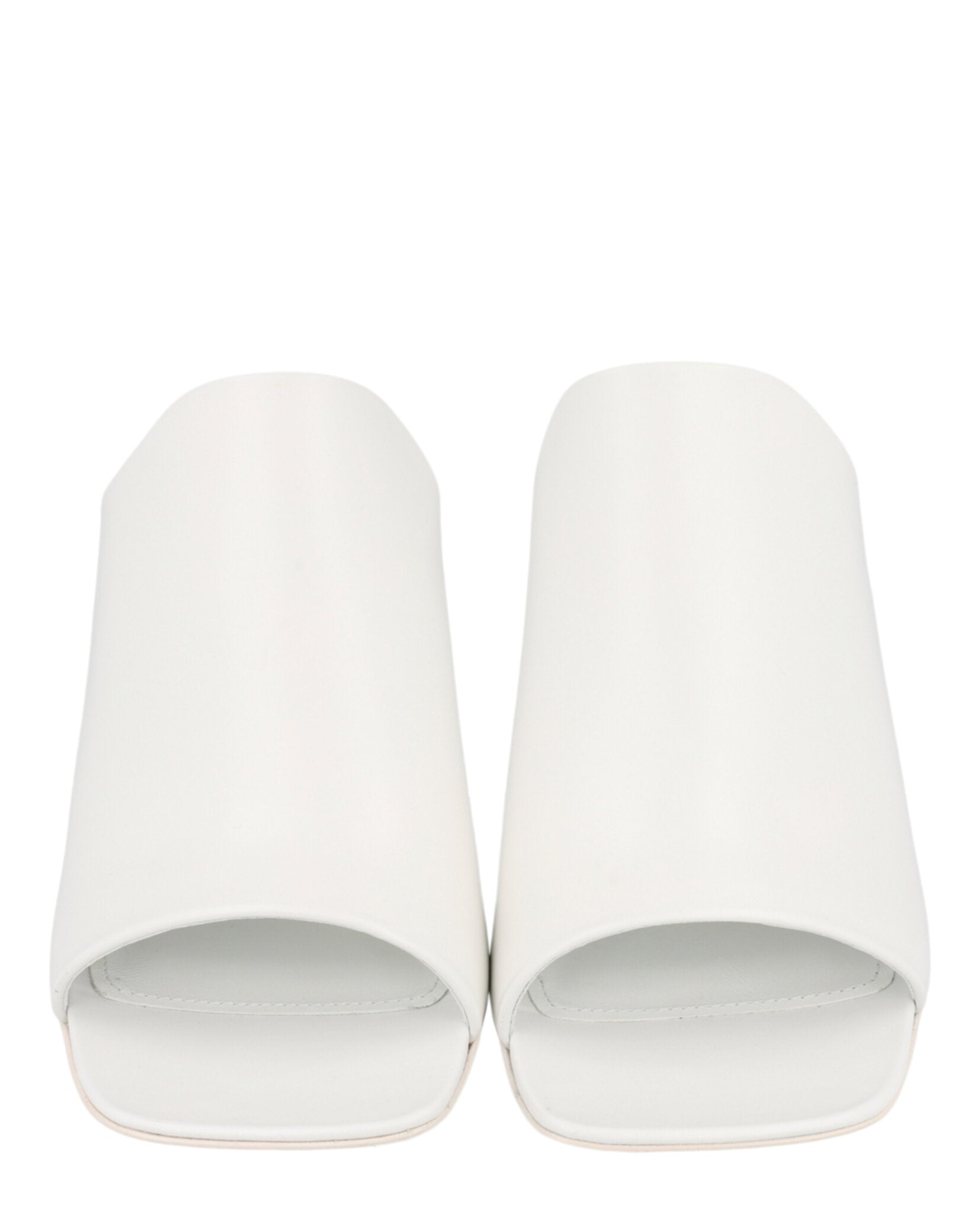 Ferragamo Womens Era Leather Mules - Wide Width