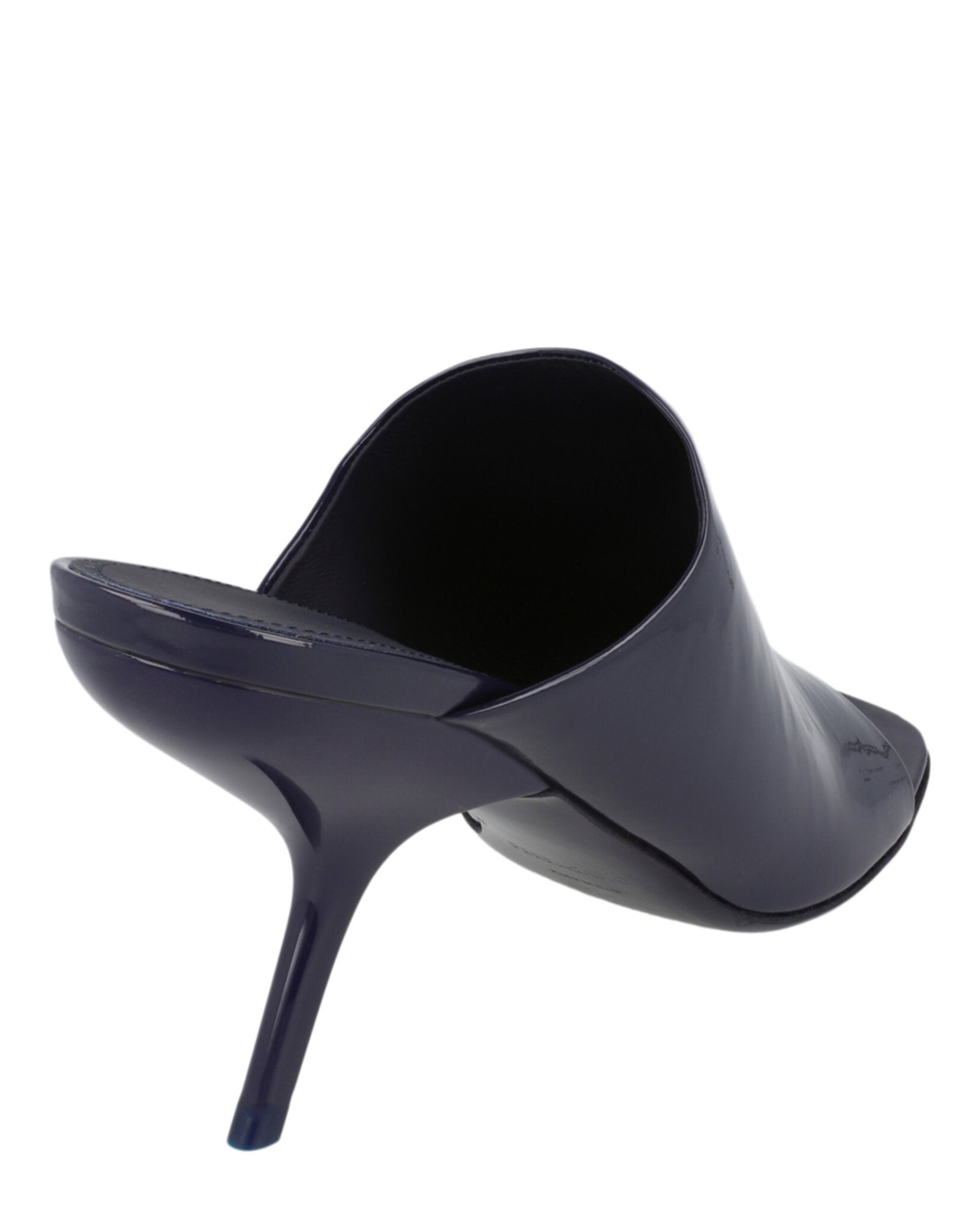 Ferragamo Womens Patent Era Mule Heels