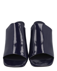 Ferragamo Womens Patent Era Mule Heels
