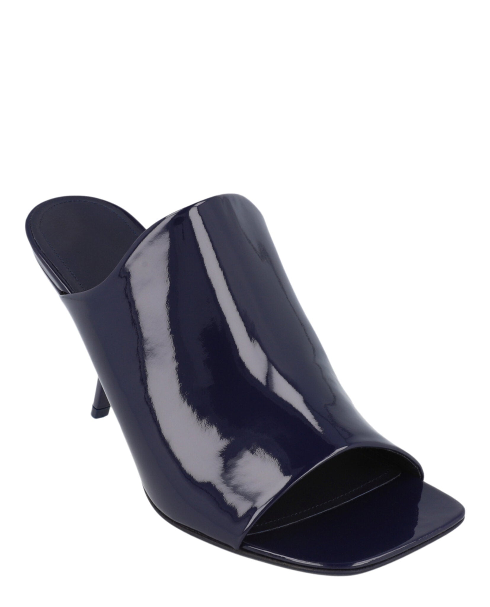 Ferragamo Womens Era Patent Leather Mules - Wide Width – Bluefly