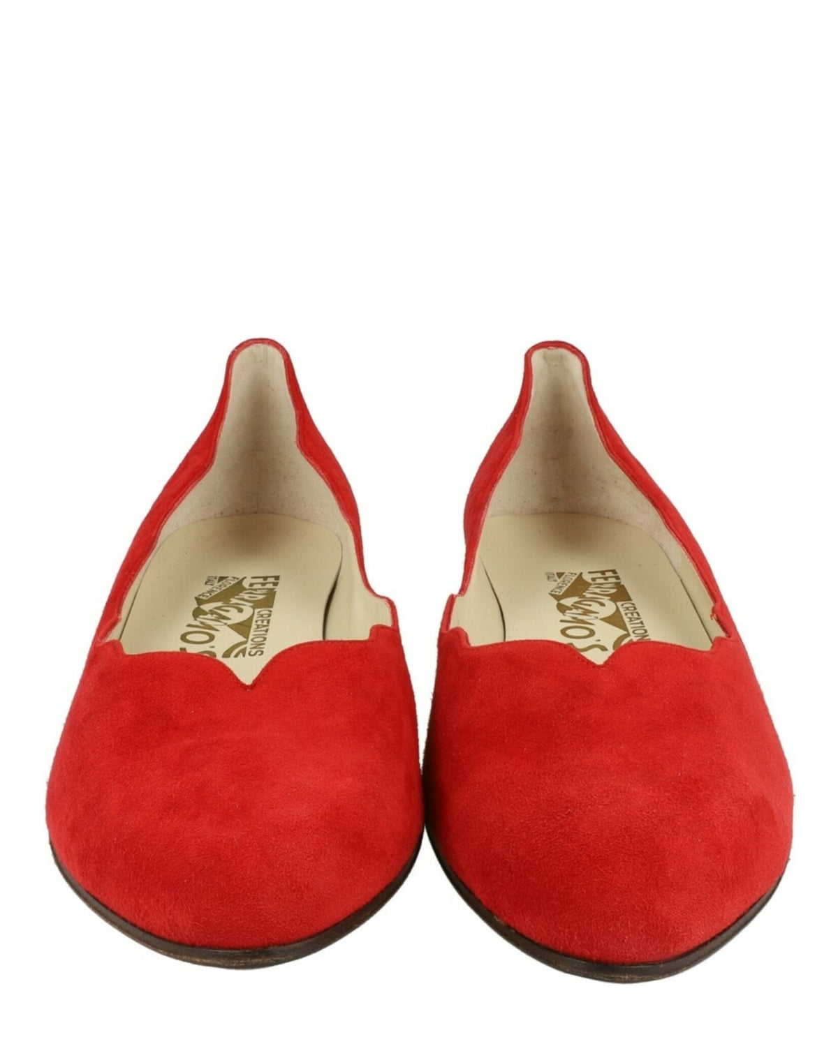 Ferragamo Womens Turchina Archive Limited Edition 1960's Ballet Flats