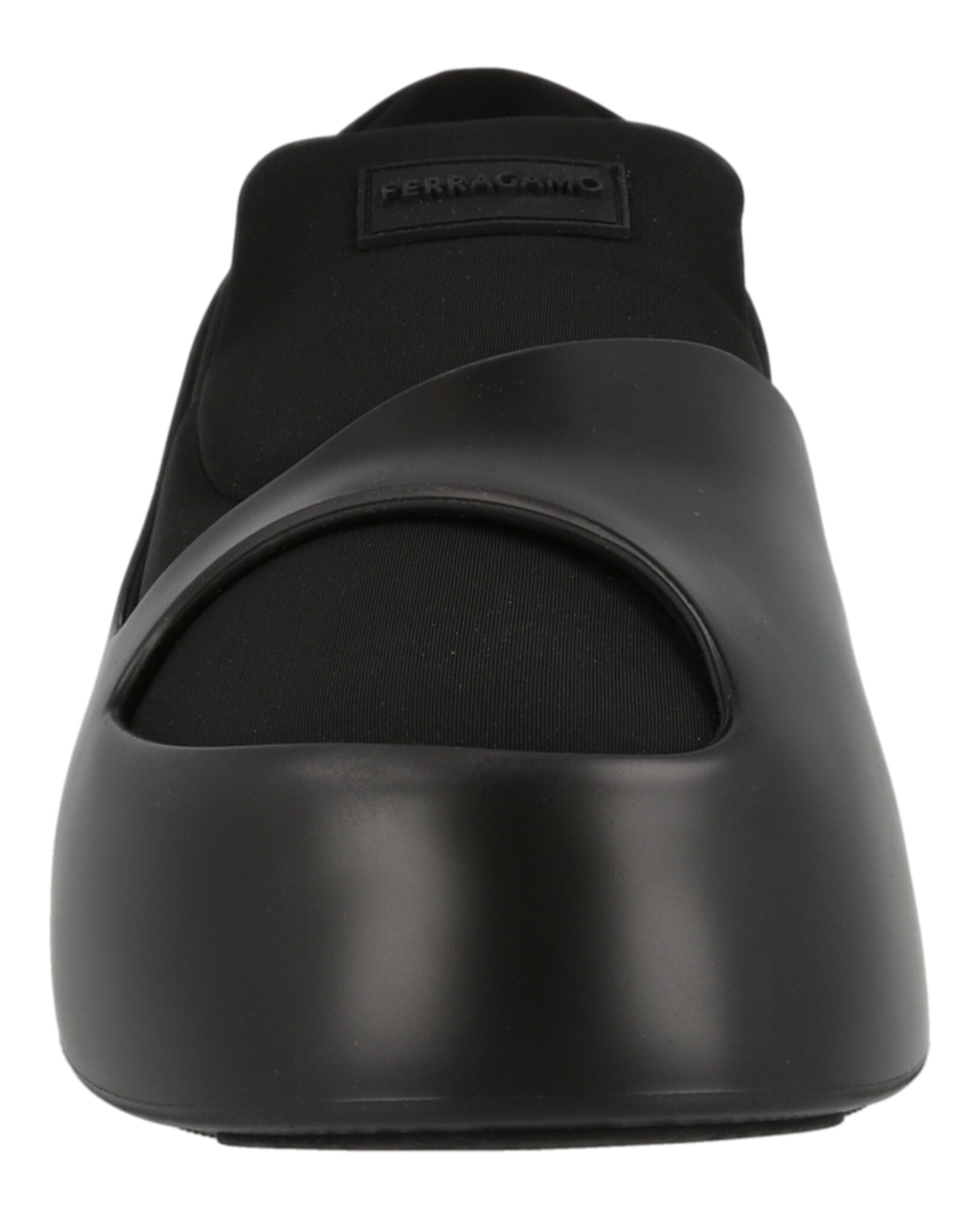 Ferragamo Womens Lunar Paneled Slip-On Sneakers