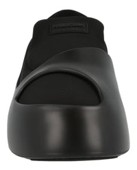 Ferragamo Womens Lunar Paneled Slip-On Sneakers