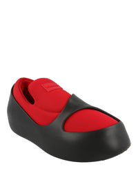 Ferragamo Womens Lunar Paneled Slip-On Sneakers