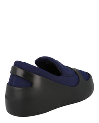 Ferragamo Womens Lunar Paneled Slip-On Sneakers