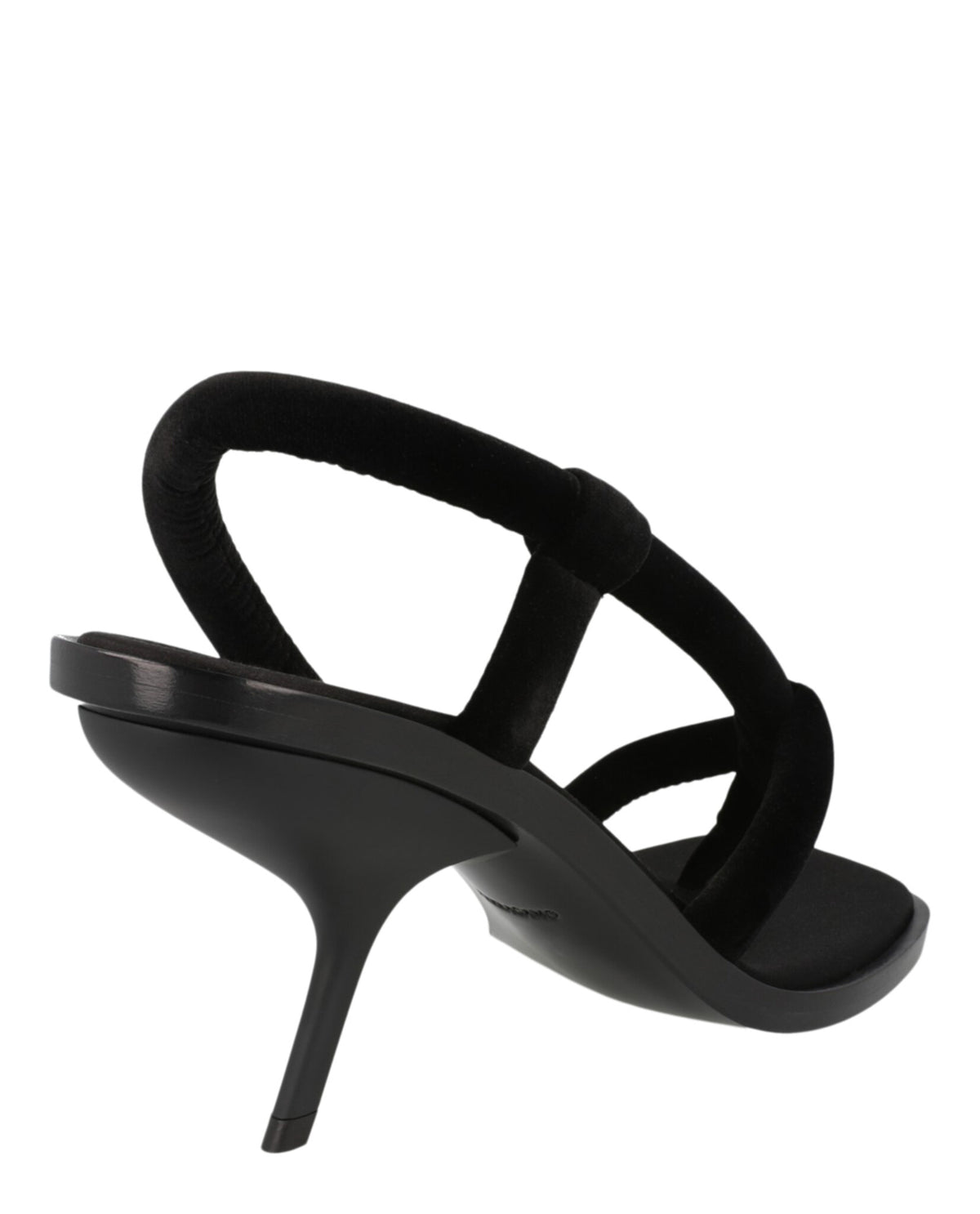 Ferragamo Womens Fluer Velvet Sandals