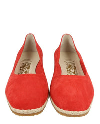 Ferragamo Womens Campy Archive Limited Edition 1976 Espadrille Wedges