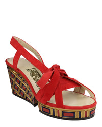 Ferragamo Womens Avanguardie Archive Limited Edition 1940's Wedges