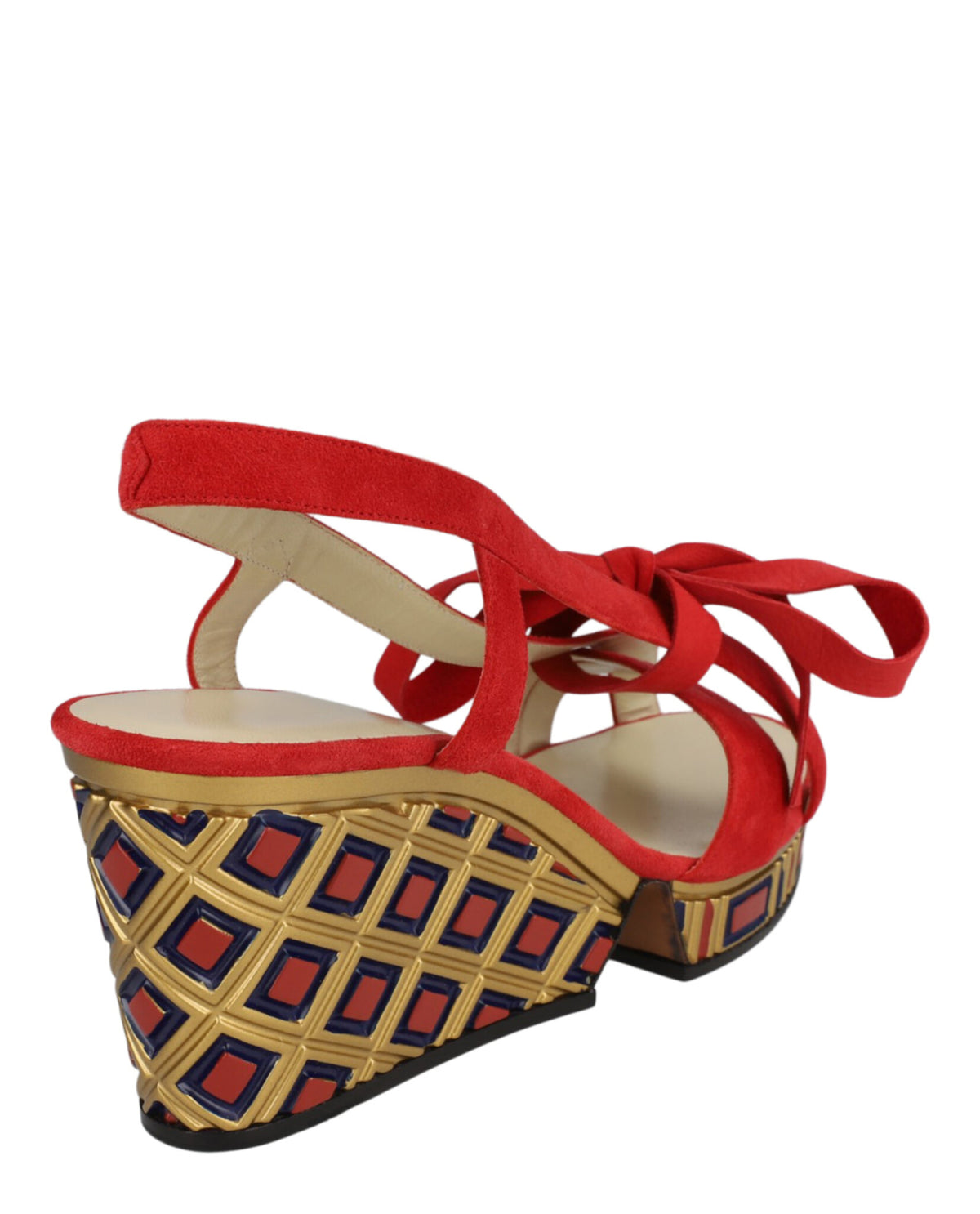 Ferragamo Womens Avanguardie Archive Limited Edition 1940's Wedges