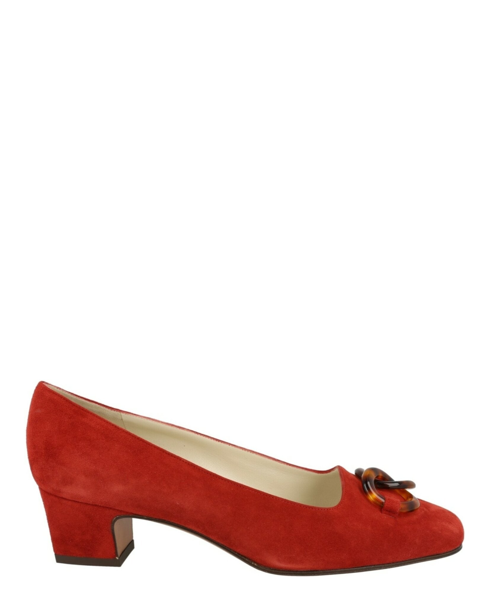 Ferragamo Womens Suede Archive Limited Edition 1968 Germaine Pumps