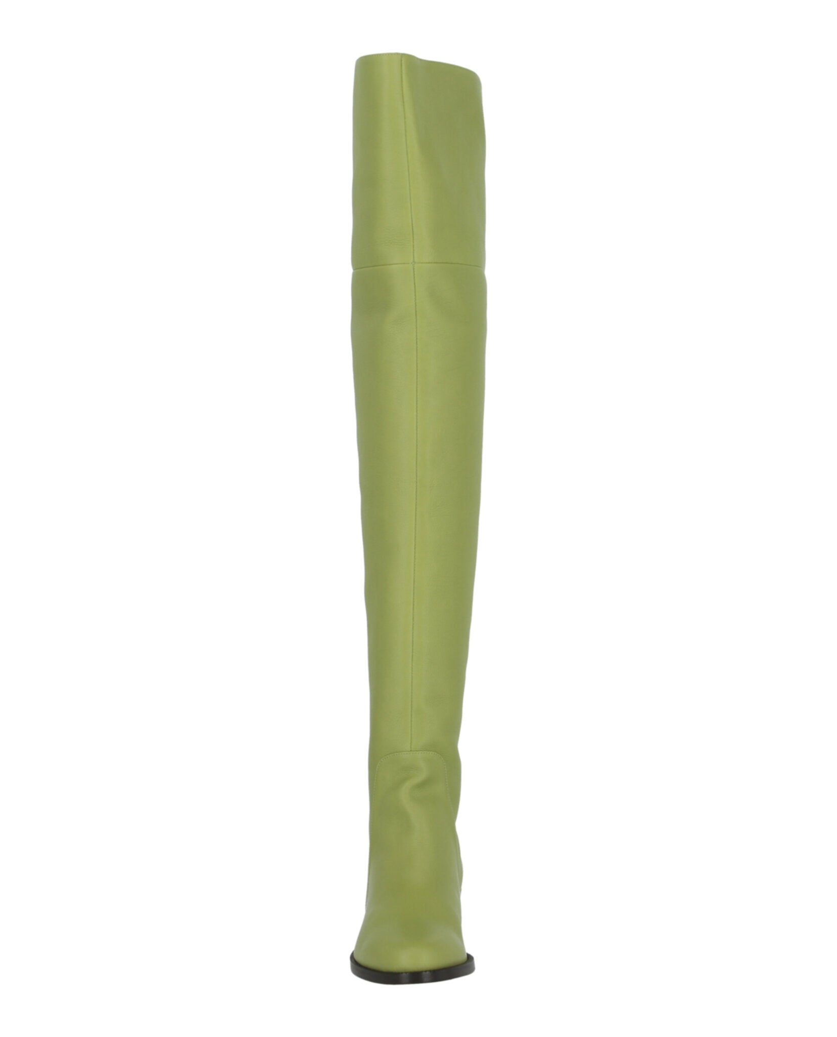 Ferragamo Womens Bucaneve Leather Over-The-Knee Boots