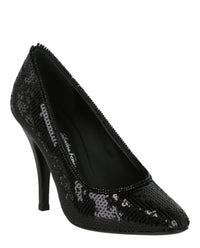 Ferragamo Womens Judy X5 Sequin Pumps