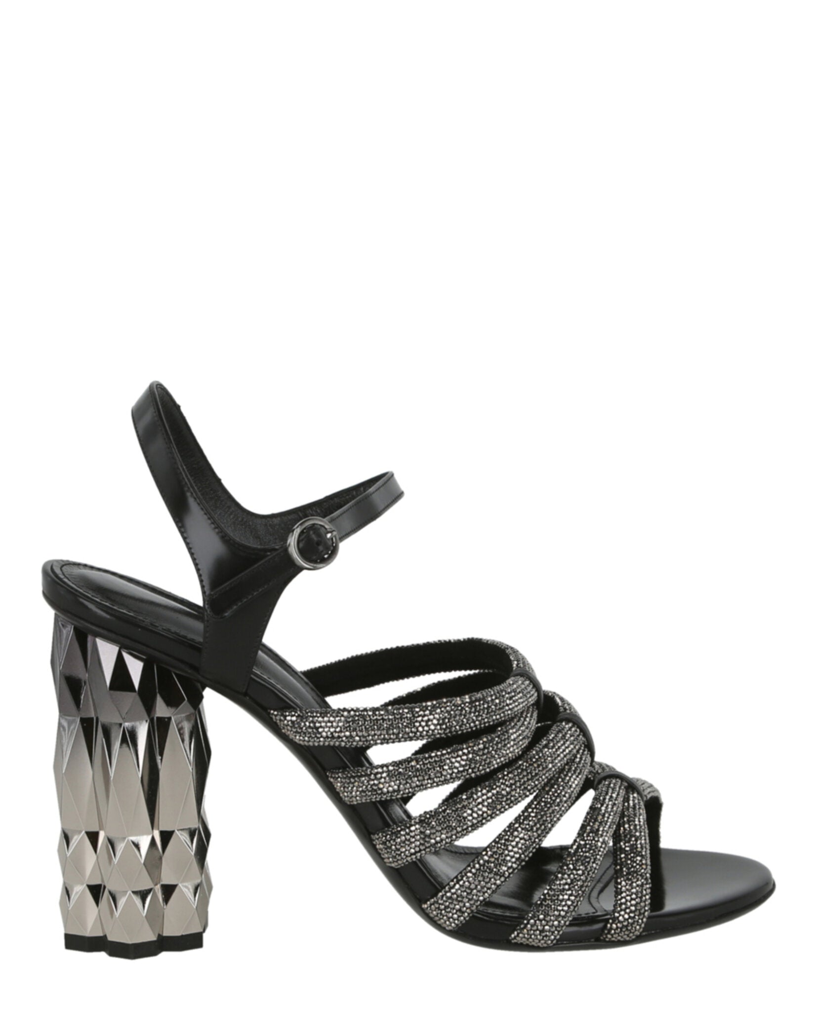 Ferragamo Womens Amalia Embellished Strappy Sandals