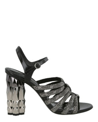 Ferragamo Womens Amalia Embellished Strappy Sandals