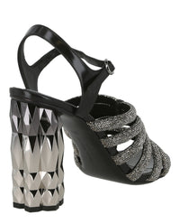 Ferragamo Womens Amalia Embellished Strappy Sandals