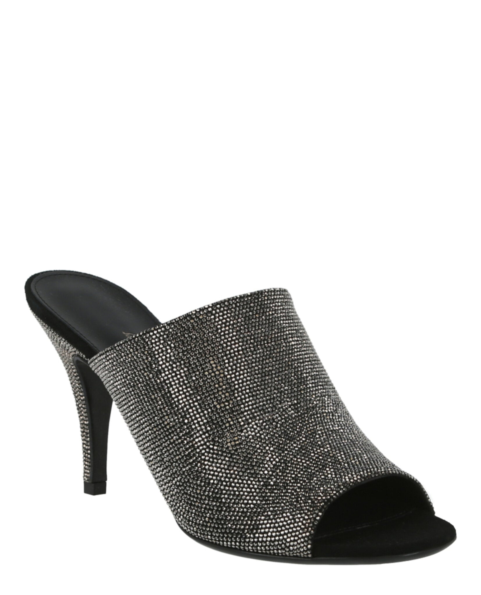 Ferragamo Womens Janine Crystal Heel Sandals