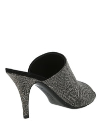 Ferragamo Womens Janine Crystal Heel Sandals