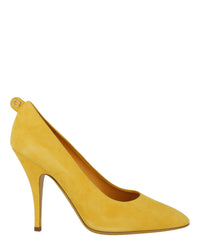 Ferragamo Womens Judy Suede Pumps