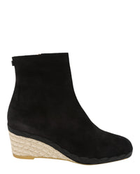 Ferragamo Womens Canaria Suede Booties