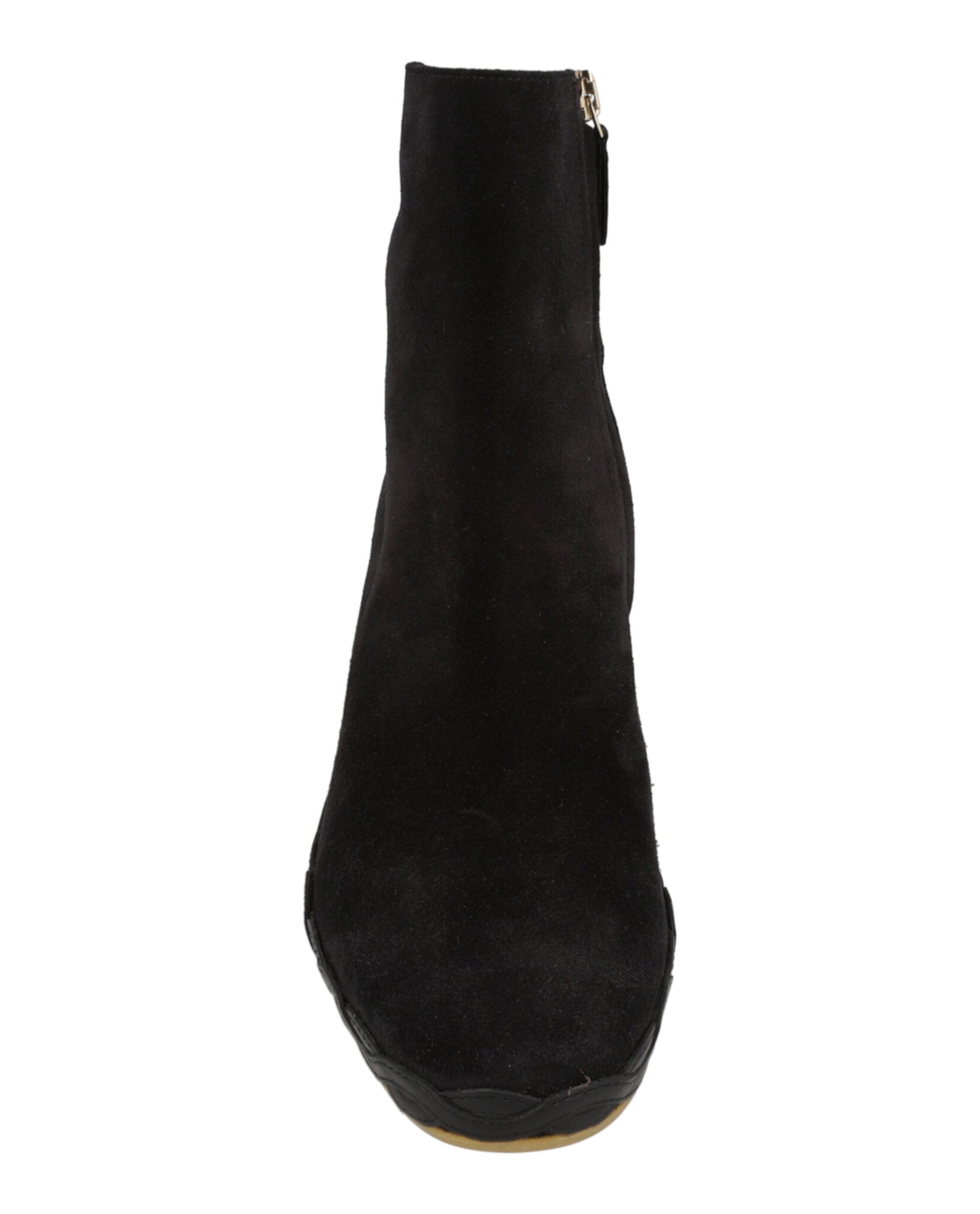 Ferragamo Womens Canaria Suede Booties