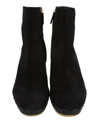 Ferragamo Womens Canaria Suede Booties