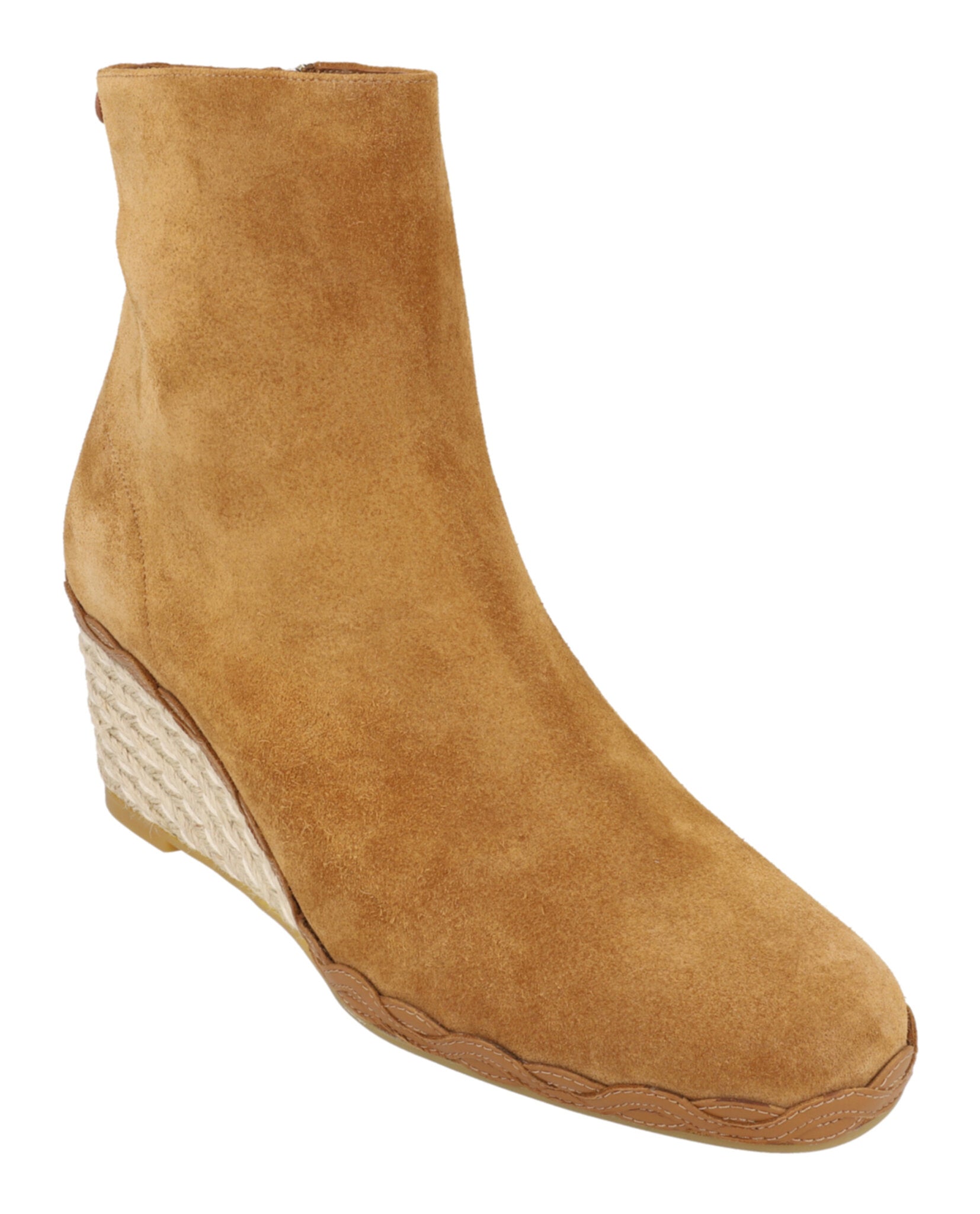 Ferragamo Womens Canaria Suede Booties
