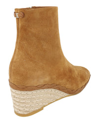 Ferragamo Womens Canaria Suede Booties