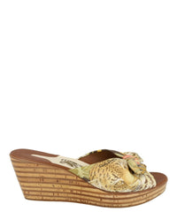 Ferragamo Womens Seta 1994 Archive Limited Edition Wedges