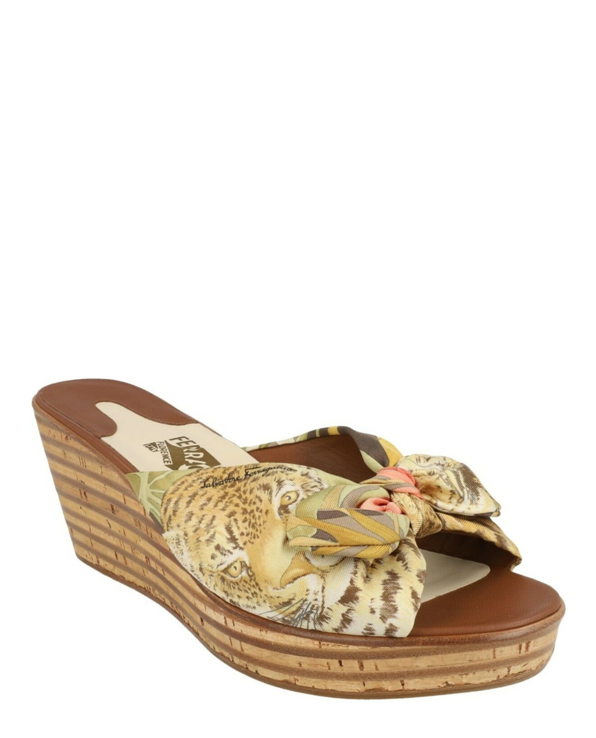 Ferragamo Womens Seta 1994 Archive Limited Edition Wedges