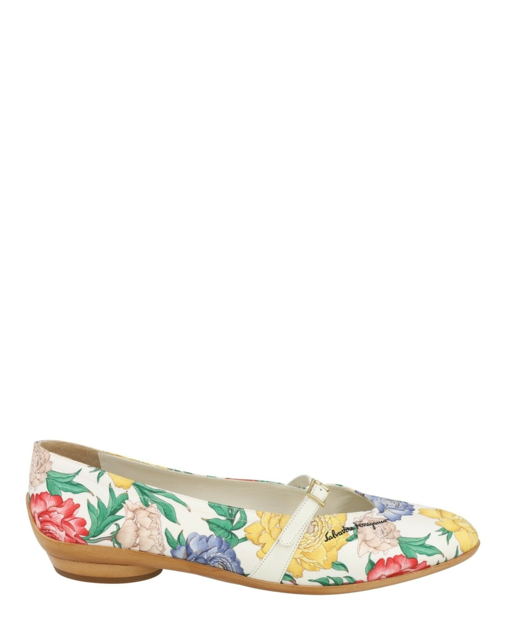 Ferragamo Ferragamo Womens Audrey Archive Limited Edition 1950's Ballet Flats