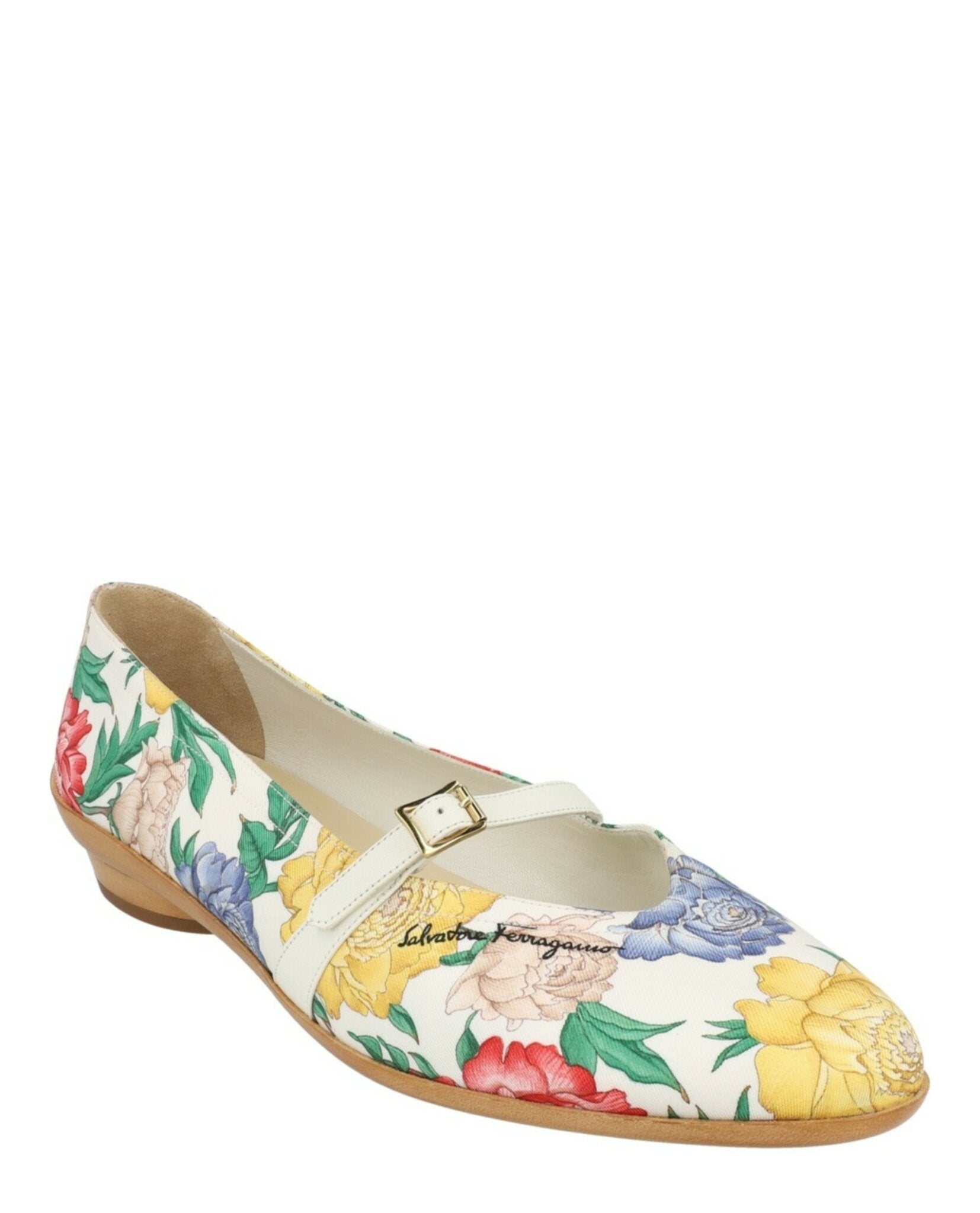 Ferragamo Ferragamo Womens Audrey Archive Limited Edition 1950's Ballet Flats